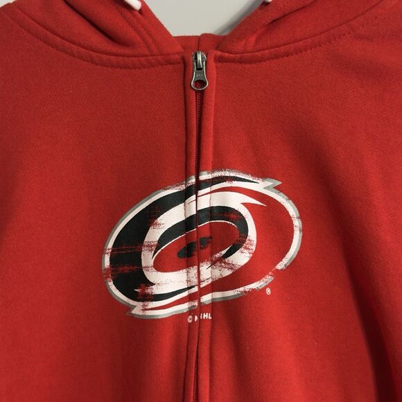 Carolina Hurricanes Zip Up Hoodie NHL Knights Apparel 2XL - Picture 4 of 10